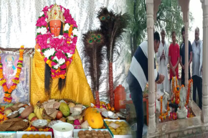 सवाई माधोपुर: सावन माह के अंतिम सोमवार को लखेश्वरी माता मंदिर पर विशाल भंडारे का आयोजन