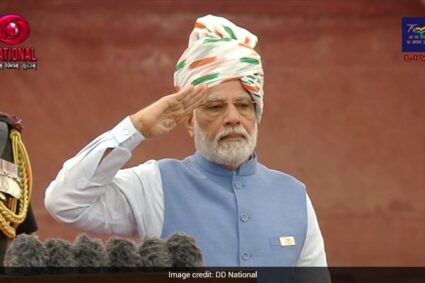 For PM Modi’s 9th Speech From Red Fort, A Tricolour Turban