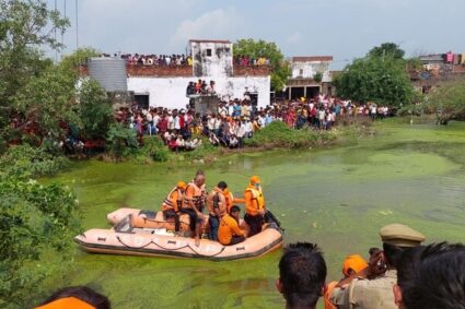 9 Killed As Tractor-Trolley Falls Into Pond In Lucknow