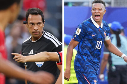 How are France reacting to all-Argentine referee lineup for World Cup quarterfinal