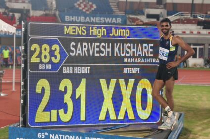 Jumper Sarvesh Kushare set to make Diamond League debut days after breaking NR