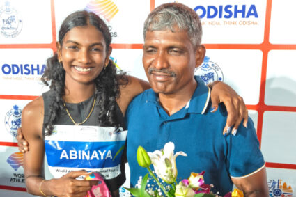 Abinaya Rajarajan runs 11.34 to break U20 100m record after ACL comeback