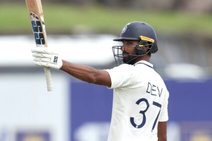 Devdutt Padikkal cracks maiden Test hundred for IND vs SL in Galle