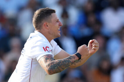 England’s Brydon Carse handcuffed by police outside nightclub, Ben Stokes seen in background