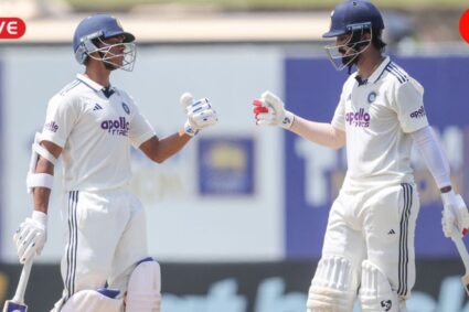 IND vs SL Live Score, 1st Test: Yashasvi Jaiswal departs for India vs Sri Lanka at Galle