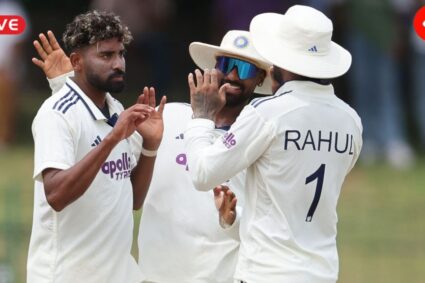 India vs Sri Lanka Live Score, 2nd Test Day 4: Mohammed Siraj picks Lahiru Udara; SL are one down at Colombo