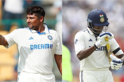 Sarfaraz Khan replaces injured Sai Sudharsan for India vs Sri Lanka Test series
