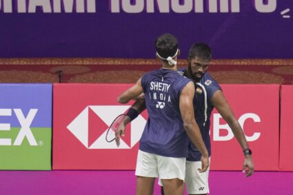 ‘They were everywhere’: Satwik-Chirag miss out on World Championships medal