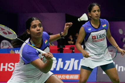 Treesa-Gayatri make Japanese cry to get within one win of World Championship medal