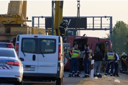 World news updates:12 killed and at least 10 injured in Polish bus crash in Hungary