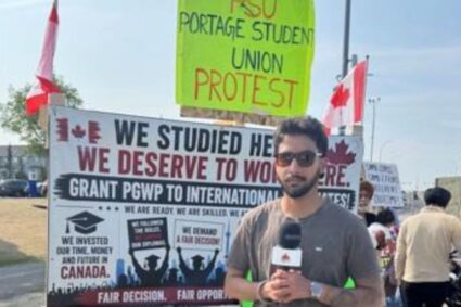 Indians among 1,500 students face deportation risk in Canada, rights groups protest